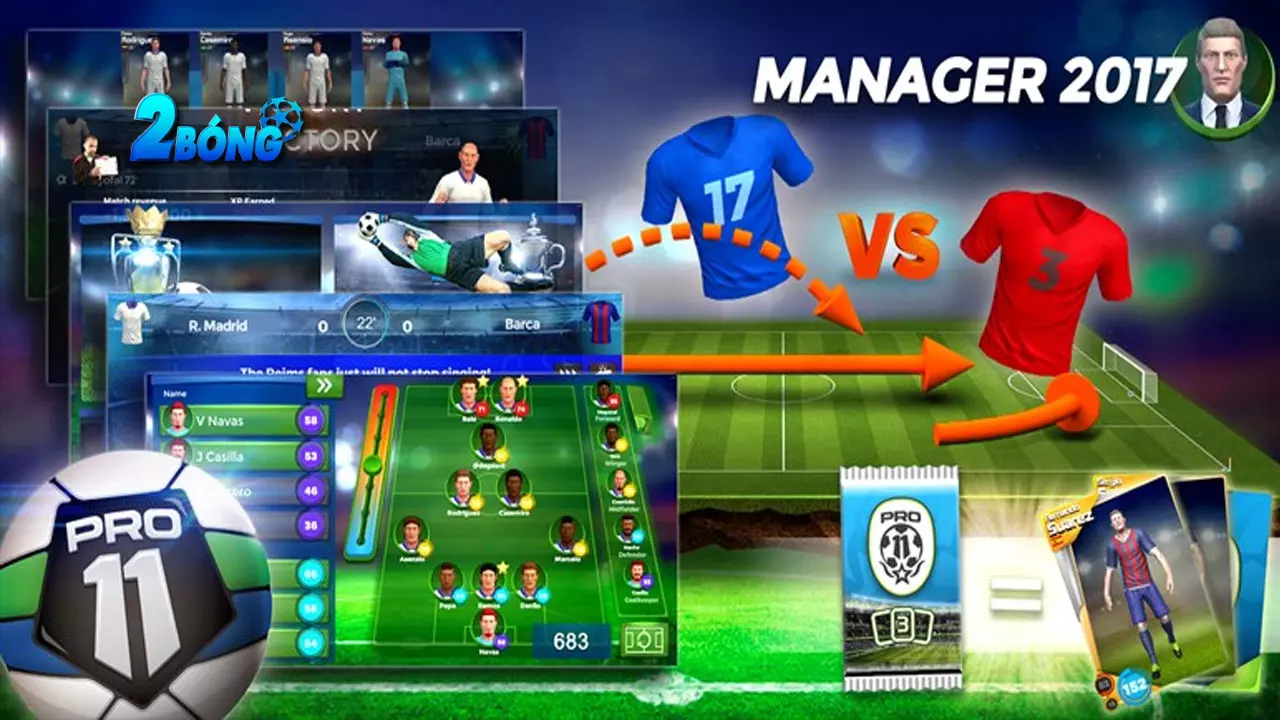 Những tựa game quản lý bóng đá online hấp dẫn hàng đầu